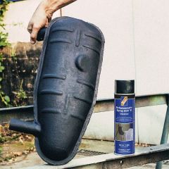 Technolit ısıya dayanıklı siyah mat sprey boya 500 ml.