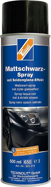 Siyah Mat Sprey Boya 500 ml.