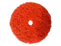 Turuncu disk naylon dokulu boya kazıyıcı 1 Adet 100mmx10 mm