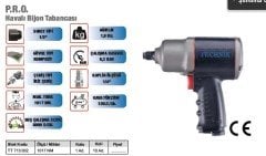 Bijon tabancası havalı  Twin Hammer 1/2
