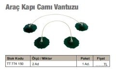 Araç kapı vantuzu 2'li