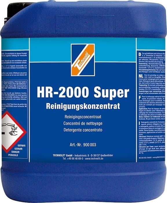 HR 2000 S Emniyetli Genel Konstre Temizleyici 30 lt