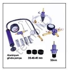 Radyatör Test Antifriz Vakum ve Dolum Seti 15 parça