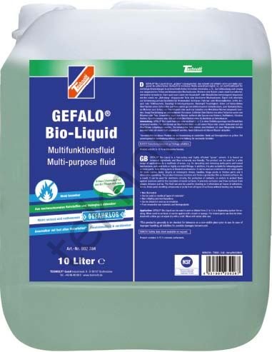 Gefalo Bio Liquid Çok Amaçlı Bakım Yağı 10 lt.