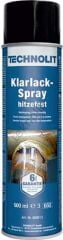 Technolit ısıya dayanıklı şeffaf cila sprey(+650 C) 500 ml.
