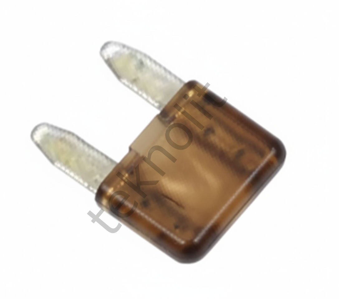 Mini Yassı Sigortalar Kahve 5. amp.