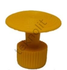 Mini Bombeli Yuvarlak Göçük Çektirme Plastiği Ø 23mm. (Paket=5adt.)