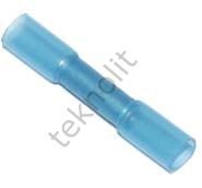Pense ile Birleştirilen, Isıyla Daralan Sızdırmaz Kablo Pabucu Mavi 1,5 - 2,5 mm