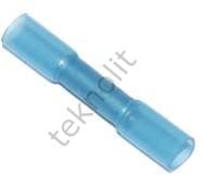 Pense ile Birleştirilen, Isıyla Daralan Sızdırmaz Kablo Pabucu Mavi 1,5 - 2,5 mm