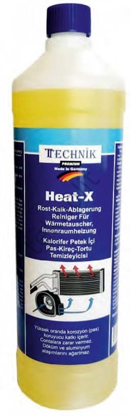 Technik heat-x pro kalorifer petek içi temizleyici 1000 ml.